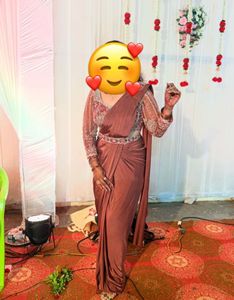 Elegant Brown Saree