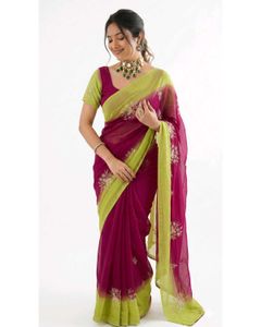Beautiful Embroidered Saree
