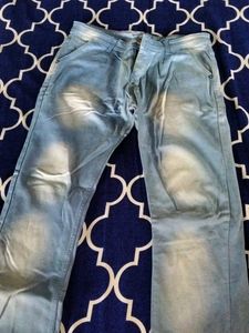 Light Wash Denim Jeans