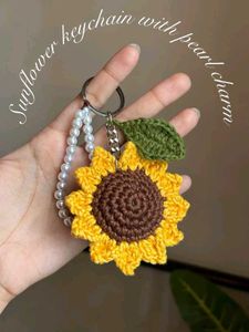 Crochet Sunflower Hamper Set of 5