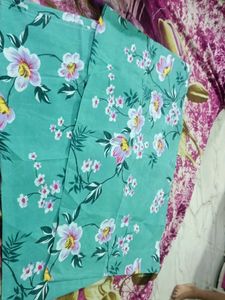 Beautiful Floral double bed sheet with 2 pillow co