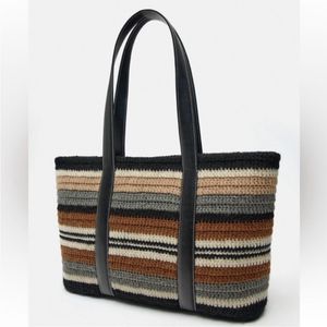 Zara Limited Edition Bohemian Hand Bag From NYC