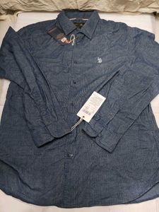 US Polo Assn Men's Denim Shirt