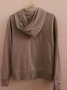 GAP Unisex Grey Zip-Up Hoodie