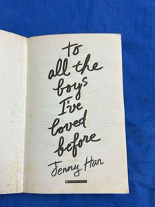 To All The Boys I've Loved Before Book