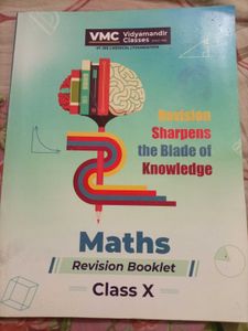 class -x   Maths Revision Booklet