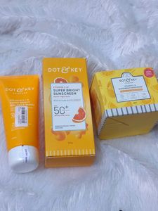 Pack Of 3 Dot &amp; Key Skin Care Set