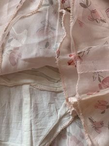 Pink Floral Cheongsam Style Dress