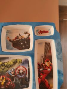 Avengers Stylish Plate For Kids