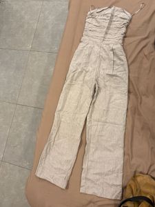 Linen Blend Jumpsuit