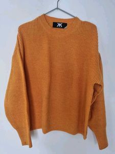 Mustard Yellow Knit Sweater