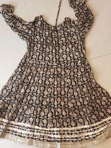 Designer Printed Kurta with Pants