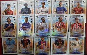Topps Match Attax Cup Champions - 17 Cards