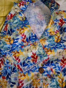 Boho Floral Print Blouse