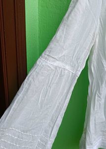Embroidered Cotton Kurta