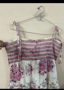 Floral Print Tiered Sundress