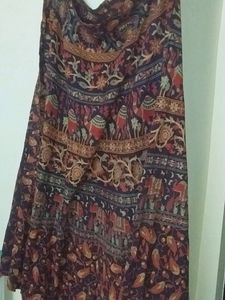 Kalamkari Long Skirt