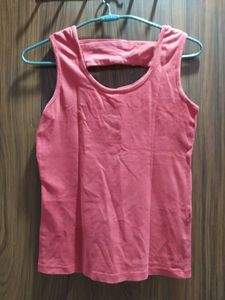 Red Colour Dress Berry Women  Top