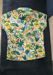 Stylish Boys' Tropical Shirt &amp; Jeans Set