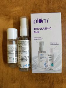 Pack Of 1 💕 Plum Glass-ic Duo: Toner &amp; Essence