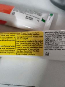 Vicco Turmeric Skin Cream Combo