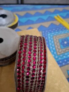 combo of 3 Embellished Dupatta Border Trim