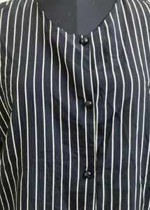 Plus Size Striped Top