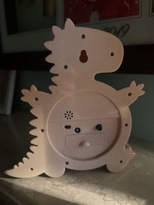 dinosaur table clock