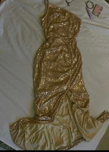 Stunning Sequin One-Shoulder Dress