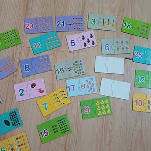 Colorful Counting/ Addition Puzzle Game