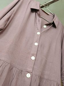 Stylish Button-Down Midi Dress