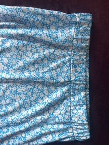 Urabanic Floral Print Slit Maxi Skirt