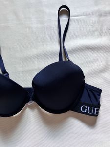 Navy Blue GUESS Bra