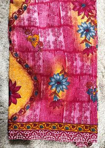 Synthetic Georgette Saree
