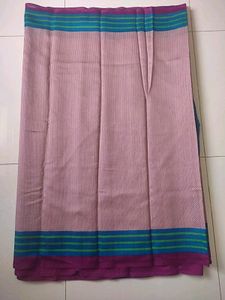 New Saree With Blouse Printed