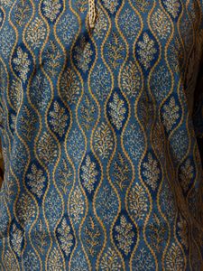 Blue Ethnic Printed Kurta