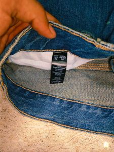 Custom Smiley Face George Denim Jeans