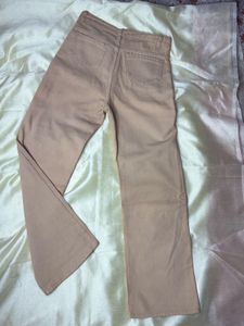 Women’s beige/tan straight-fit jeans