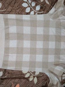 KGF Checked Pattern T-shirt