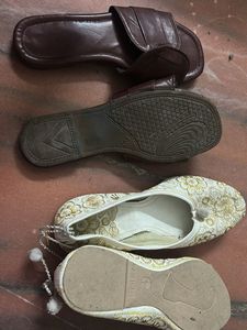 2 Pairs of Stylish Women's Footwear Set