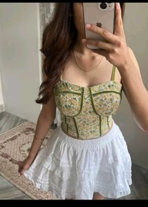 Floral Corset Top🥰