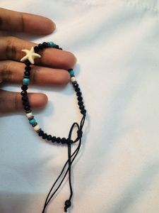 Beaded Starfish Anklet/ bracelet