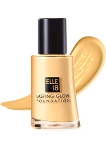ELLE 18 FOUNDATION &amp; LIPSTICK &amp;HALF NHALF COMPACT