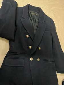 Navy Double Breasted Blazer