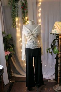 Elegant Off-Shoulder Lace Top