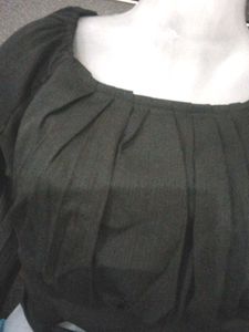 crop top with skirt