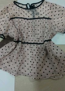Cute Polka Dot Top