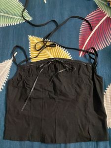 Chic Black Camisole Top