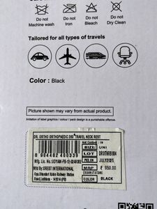 Dr. Ortho Travel Neck Rest