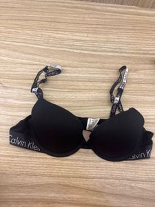 CK Black Lace Corset Bra